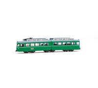 ARNOLD HN2692S Basilea, tram Duewag, verde con pubblicità, ep. IV-V, con decoder sonoro DCC, Locomotiva elettrica in miniatura, dai 14 anni