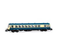 Arnold HN2696S DB, vagone diesel a 4 assi BR 627.0, livrea blu/beige, ep. IV, co