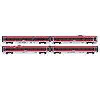 ARNOLD HN3512 FS Trenitalia, Frecciarossa ETR 1000 nuova livrea, set aggiuntivo, 4 elementi, ep. VI Coach Pack