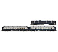 ARNOLD HN4490 Scala N Set tre carrozze Edelweiss Pullman Express epoca II