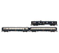 Arnold HN4491 CIWL, confezione da 3 unità Edelweiss Pullman Express, set 2-2 (DD3, VPC Fleche d'Or, VP Étoile du Nord), ep; iI Carrozze passeggeri