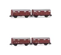 Arnold HN6573 HN6574 Set 4 Carri Chiusi GS FS scala N PROMO
