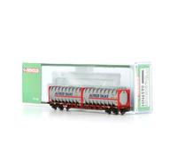 Arnold HN6590 Carro portacontainer Sgnss, marrone, 'ALFRED TALKE' Scala N 1:160