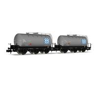 ARNOLD HN6612 RENFE, confezione da 2 unità di carri cisterna a 3 assi, livrea CAMPSA, ep. IV (logo blu con 4x C) Carri merci