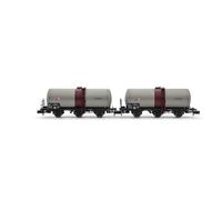 Arnold HN6675 SNCF, Set di 2 Carri cisterna per Vino a 3 Assi, SGTL SEWAR, Carri Merci epIV