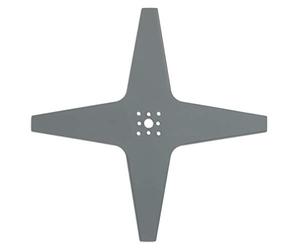 ARNOLD - Lama per falciatrice AR6 Adatta per ambrogio, Robot Tosaerba Stiga e Altre Marche; 1111-S6-0034, Colore Nero