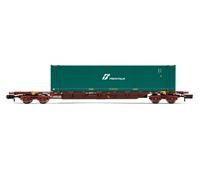 ARNOLD Scala N HN6456 Carro pianale FS Sgnss con container Trenitalia Nuovo