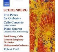 Arnold Schoenberg Five Pieces for Orchestra (Craft, Po, Lso) Album