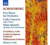 Arnold Schoenberg Five Pieces for Orchestra (Craft, Po, Lso) Album