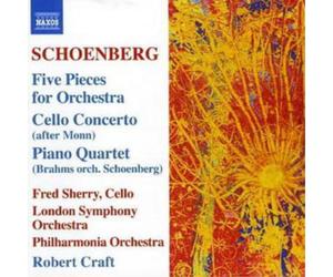 Arnold Schoenberg Five Pieces for Orchestra (Craft, Po, Lso) Album