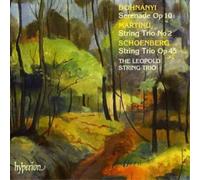 Leopold String Trio – Arnold Schoenberg: Musica per trio d'archi – CD