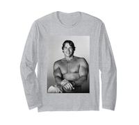 Arnold Schwarzenegger Attore Culturista Pompaggio Ferro 1977 Maglia a Manica