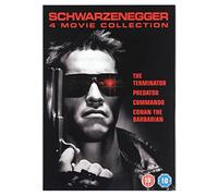 Arnold Schwarzenegger Box Set (4 Dvd) [Edizione: Regno Unito] [Edizione: Regno Unito]