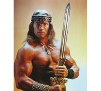 ARNOLD SCHWARZENEGGER Come CONAN Poster Stampa 24x20" Immagine Classica 225881