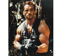 ARNOLD SCHWARZENEGGER Come Maggiore ALAN Poster Stampa 24x20" Foto Fine 21071