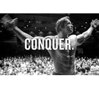 Arnold Schwarzenegger Poster Bodybuilding Gym Conquer Foto, Formati A4 A2 A1 A0