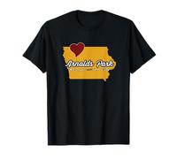 Arnolds Park IOWA | IA Città Souvenir - US City State - Maglietta