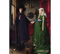 Arnolfini Portrait Art Planner 2026: Jan van Eyck Organizer | Calendar Year January-December 2026 (12 Months) | Northern Renaissance Painting