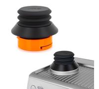 ARO Espresso™ Tramoggia monodose con soffietto in silicone e deflettore anti-popcorn integrato | Compatibile con Breville/Sage Barista Express, Pro, Touch e Impress (plastica, nero)