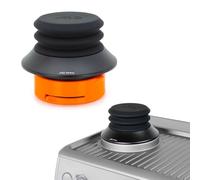 ARO Espresso™ Tramoggia monodose in alluminio con soffietto in silicone e deflettore anti-popcorn integrato, compatibile con Breville/Sage Barista Express, Pro, Touch e Impress (nero, tramoggia in