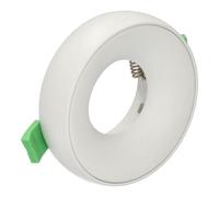 Aro incasso JANDEI 98mm alluminio bianco fisso per GU10 MR16