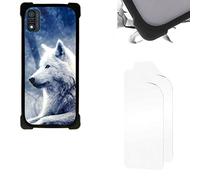 Aroepurt Cover Compatibile con brondi Midnight Sky Custodia Case Cover + Morbido Pellicola Protettiva Backplane per PC + Cornice Morbida Ispessita KB-Lang