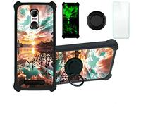 Aroepurt Cover per brondi Amico Smartphone S Nero Custodia Comaptibile con brondi Amico Smartphone S Nero Case Custodia Cover Supporto Premium in PU CPT23
