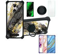 Aroepurt Cover per brondi Amico Smartphone S Nero Custodia Comaptibile con brondi Amico Smartphone S Nero Case Custodia Cover Supporto Premium in PU CPT10