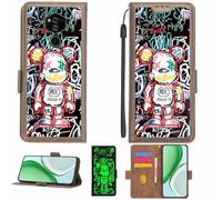 Aroepurt Custodia Comaptibile per Acer Sospiro A60 Case Custodia Cover Supporto Premium in PU[con Pellicola Protettiva HD con durezza 9H] [Blocco RFID][Effetto Luminoso Scuro] LPT-MXX