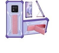 Aroepurt Custodia Comaptibile per Agm X6 Night Vision Coque Custodia Case Ibrida [con Protezione dello Schermo in Vetro temperato] [Supporto Magnetico Pieghevole] Viola