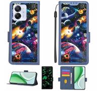 Aroepurt Custodia Comaptibile per Blackview Color 8 Case Custodia Cover Supporto Premium in PU[con Pellicola Protettiva HD con durezza 9H] [Blocco RFID][Effetto Luminoso Scuro] LPT-XQ