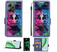 Aroepurt Custodia Comaptibile per Blackview Oscal Tiger 13 5G Case Custodia Cover Supporto Premium in PU[con Pellicola Protettiva HD con durezza 9H] [Blocco RFID][Effetto Luminoso Scuro] LPT-BQ