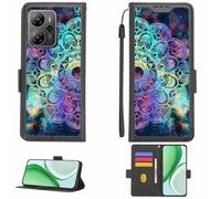 Aroepurt Custodia Comaptibile per Blackview Oscal Tiger 13 5G Case Custodia Cover Supporto Premium in PU[con Pellicola Protettiva HD con durezza 9H] [Blocco RFID][Effetto di rifrazione] LPT-HTT