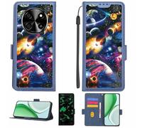 Aroepurt Custodia Comaptibile per Blackview Oscal Tiger 8 Case Custodia Cover Supporto Premium in PU[con Pellicola Protettiva HD con durezza 9H] [Blocco RFID][Effetto Luminoso Scuro] LPT-XQ