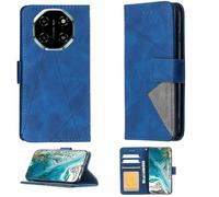 Aroepurt Custodia Comaptibile per Blackview Shark 6 5G Case Custodia Cover Supporto Premium in PU [ con 9H HD Vetro Temperato] BF05 Blue