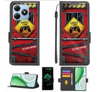 Aroepurt Custodia Comaptibile per Blackview Wave 8C Case Custodia Cover Supporto Premium in PU[con Pellicola Protettiva HD con durezza 9H] [Blocco RFID][Effetto Luminoso Scuro] LPT-JGP