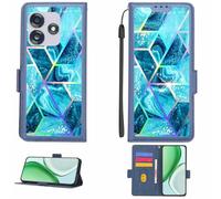 Aroepurt Custodia Comaptibile per Coolpad CP32 Case Custodia Cover Supporto Premium in PU[con Pellicola Protettiva HD con durezza 9H] [Blocco RFID][Effetto di rifrazione] LPT-LS