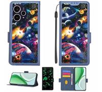 Aroepurt Custodia Comaptibile per Cricket Outcast 2 5G Case Custodia Cover Supporto Premium in PU[con Pellicola Protettiva HD con durezza 9H] [Blocco RFID][Effetto Luminoso Scuro] LPT-XQ