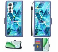 Aroepurt Custodia Comaptibile per Cubot Max 5 MAX5 5G Case Custodia Cover Supporto Premium in PU[con Pellicola Protettiva HD con durezza 9H] [Blocco RFID][Effetto di rifrazione] LPT-LS