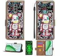 Aroepurt Custodia Comaptibile per Doogee Blade 10 Ultra Case Custodia Cover Supporto Premium in PU[con Pellicola Protettiva HD con durezza 9H] [Blocco RFID][Effetto Luminoso Scuro] LPT-MXX