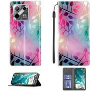Aroepurt Custodia Comaptibile per Doogee Blade GT PRO Case Custodia Cover Supporto Premium in PU [ con 9H HD Vetro Temperato] CPT15