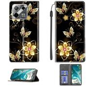 Aroepurt Custodia Comaptibile per Doogee Blade GT PRO Case Custodia Cover Supporto Premium in PU [ con 9H HD Vetro Temperato] CPT17