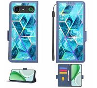 Aroepurt Custodia Comaptibile per Doro Aurora A10 Case Custodia Cover Supporto Premium in PU[con Pellicola Protettiva HD con durezza 9H] [Blocco RFID][Effetto di rifrazione] LPT-LS