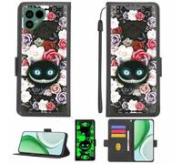 Aroepurt Custodia Comaptibile per FairPhone 4 5G Case Custodia Cover Supporto Premium in PU[con Pellicola Protettiva HD con durezza 9H] [Blocco RFID][Effetto Luminoso Scuro] LPT-LZM