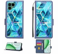 Aroepurt Custodia Comaptibile per FairPhone 4 5G Case Custodia Cover Supporto Premium in PU[con Pellicola Protettiva HD con durezza 9H] [Blocco RFID][Effetto di rifrazione] LPT-LS