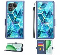 Aroepurt Custodia Comaptibile per Fairphone 6 Gen.6 Case Custodia Cover Supporto Premium in PU[con Pellicola Protettiva HD con durezza 9H] [Blocco RFID][Effetto di rifrazione] LPT-LS