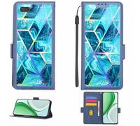 Aroepurt Custodia Comaptibile per Gigaset GS100 Case Custodia Cover Supporto Premium in PU[con Pellicola Protettiva HD con durezza 9H] [Blocco RFID][Effetto di rifrazione] LPT-LS