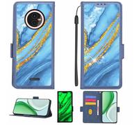 Aroepurt Custodia Comaptibile per Gigaset GX4 PRO Case Custodia Cover Supporto Premium in PU[con Pellicola Protettiva HD con durezza 9H] [Blocco RFID][Paillettes Dorate + Brillanti] LPT-LDL