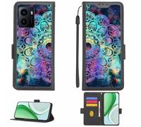 Aroepurt Custodia Comaptibile per HMD Pulse+ Plus Case Custodia Cover Supporto Premium in PU[con Pellicola Protettiva HD con durezza 9H] [Blocco RFID][Effetto di rifrazione] LPT-HTT