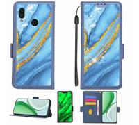 Aroepurt Custodia Comaptibile per Kalley Black c PRO Case Custodia Cover Supporto Premium in PU[con Pellicola Protettiva HD con durezza 9H] [Blocco RFID][Paillettes Dorate + Brillanti] LPT-LDL